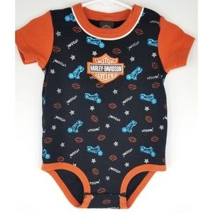 🌵Harley-Davidson Motorcycle VROOM Onesie Size 18M